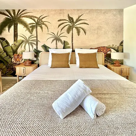 Lägenhet Ac Parking Pool 2br 6 Pax Théoule-sur-Mer
