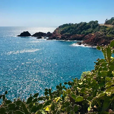 Lägenhet Ac Parking Pool 2br 6 Pax Théoule-sur-Mer